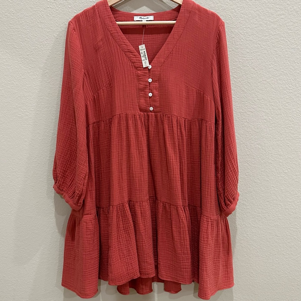 Madewell Lightspun Colette Mini Dress